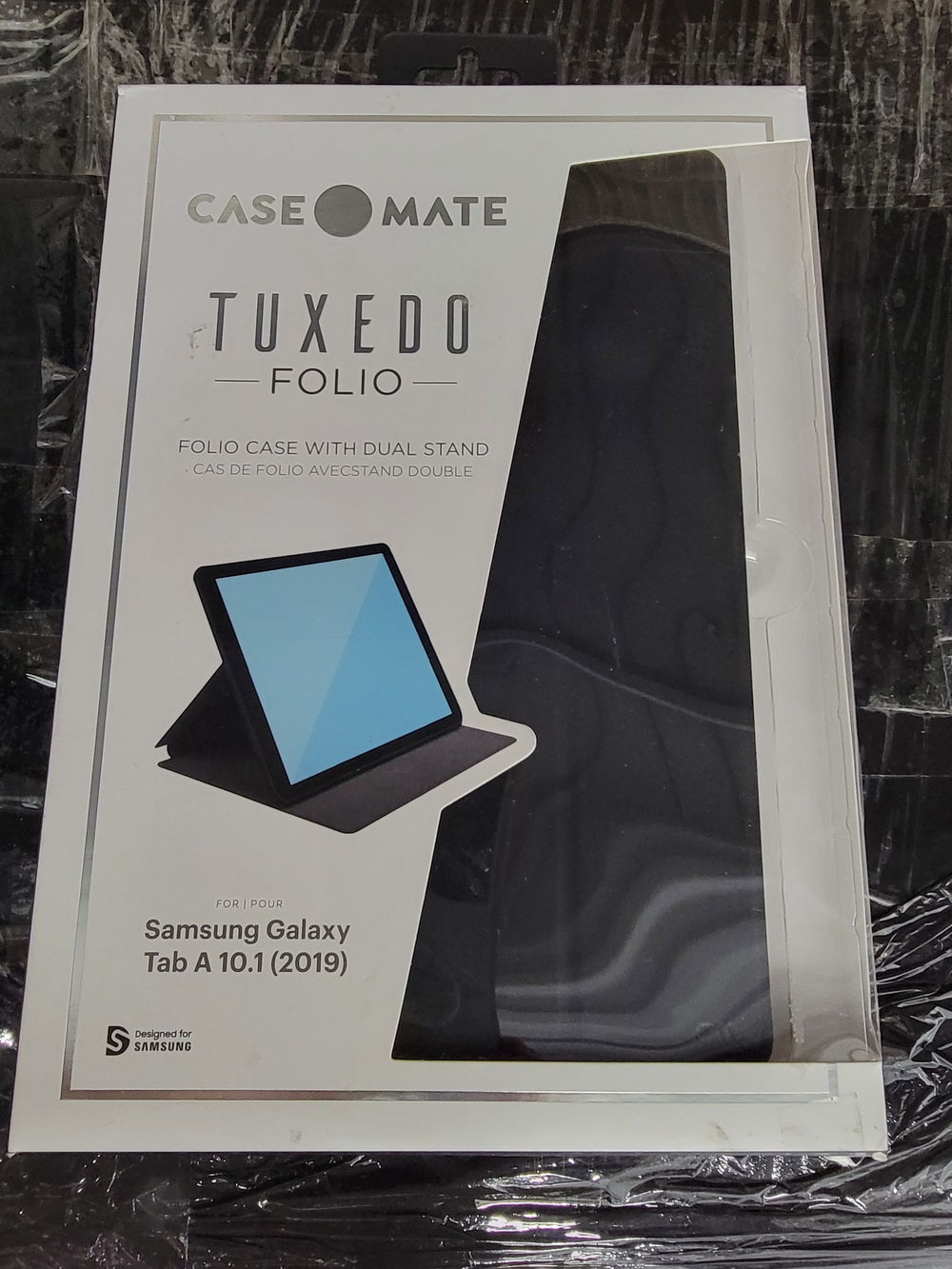 Case-Mate Tuxedo Folio Case in Black for Samsung Galaxy Tab A 10.1", 2019